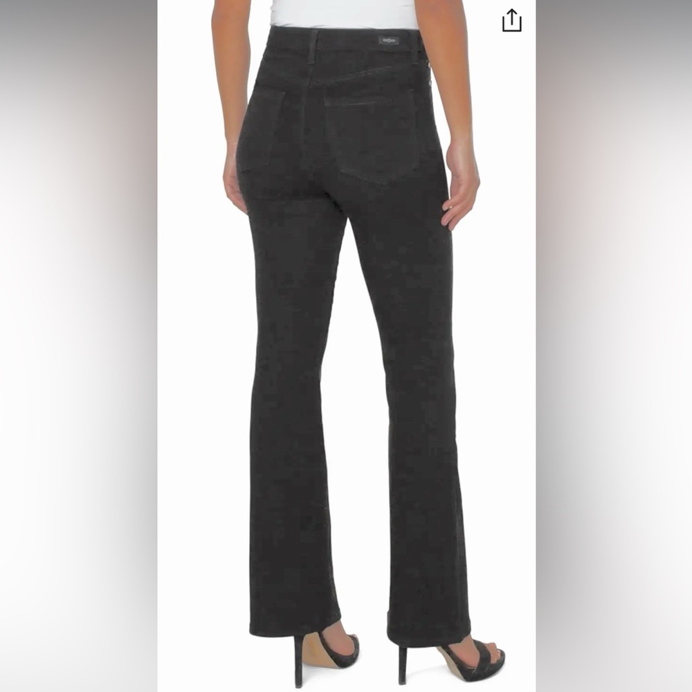 Liverpool Lucy Hi Rise Bootcut
Jeans Size 4 / 27 Black Wash Eco
Repreve NWT